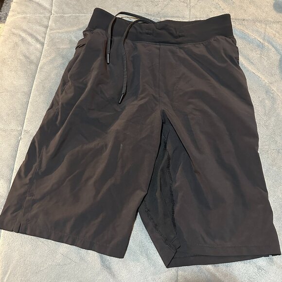 Lululemon men's running shorts 9" inseam, size small, black - Picture 1 of 1